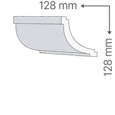 Anro KA-56 - Beltéri holker díszléc tapéta, díszléc és más dekoráció
