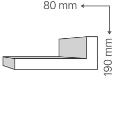 Anro KCS-119/E Fűtéscső takaró díszléc (80x190 mm) tapéta, díszléc és más dekoráció