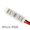 ANRO LED Mini RGB LED vezérlő - nyomógombos - (12V/24V) 144/288W