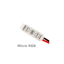 ANRO LED Mini RGB LED vezérlő - nyomógombos - (12V/24V) 144/288W villanyszerelés