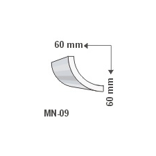 Anro MN-09 Minimal design holkerléc tapéta, díszléc és más dekoráció