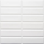 ANRO Wall Flexpanel PVC falpanel - Metró csempe, fehér fugával
