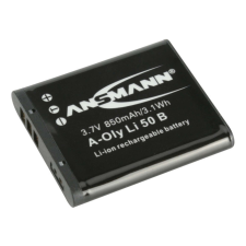Ansmann A-Oly Li 50 B akkumulátor Olympus fényképezőgépekhez 850mAh digitális fényképező akkumulátor
