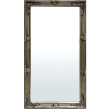  Antik faragású szögletes óezüst fali tükör 134x74cm bútor