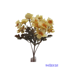  Antik színű kis csokor 28cm 3353 - Krém dekorációs kellék
