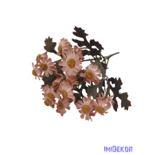  Antik színű őszi kis csokor 26cm - Barack dekorációs kellék