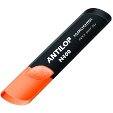 ANTILOP H400 nagy tartályos vágott hegyű szövegkiemelő, neon narancssárga filctoll, marker