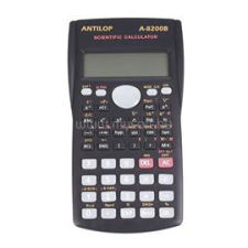 ANTILOP Számológép tudományos 240 funkciós fekete A-8200B (ANTILOP_A8200B) számológép