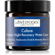 Antipodes Culture Probiotic Night Recovery Water Cream intenzív revitalizáló hidratáló arckrém probiotikumokkal 60 ml arckrém