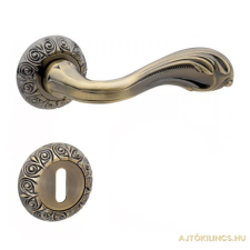  Antique Körrozettás Antik Súrolt Felület PZ Gomb/Kilincs zár és alkatrészei