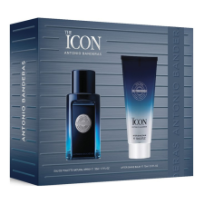 Antonio Banderas The Icon Ajándékszettek, Eau de toilette 50ml + Aftershave balm 75ml, férfi kozmetikai ajándékcsomag