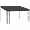  antracitszürke falra szerelhető pavilon 4 x 3 x 2,5 m