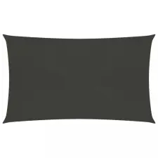  antracitszürke HDPE napvitorla 160 g/m² 6 x 8 m kerti bútor
