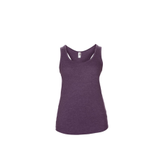 ANVIL Női sporthátú trikó, Anvil ANL6751, ívelt aljjal, Heather Aubergine-XL