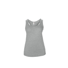 ANVIL Női sporthátú trikó, Anvil ANL6751, ívelt aljjal, Heather Grey-S női trikó