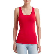 ANVIL Női ujjatlan póló, sztreccs trikó, Anvil ANL2420, Red-L