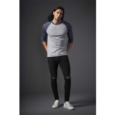 ANVIL Póló Anvil férfi, heather grey/heather navy, L munkaruha