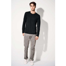 ANVIL Póló Anvil hosszú ujjú unisex, heather grey, M munkaruha
