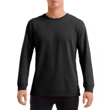 ANVIL Uniszex póló Anvil AN73000 Light Terry Crew -S, Black női póló