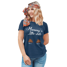  Anya és kicsi kakijai - Személyre Szabható - Női Póló női póló