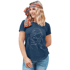  Anya és újszülöttje - Női Póló