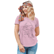  Anya és újszülöttje - Női Póló