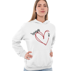  Anyai szeretet - Személyre Szabható - Kapucnis Pulóver