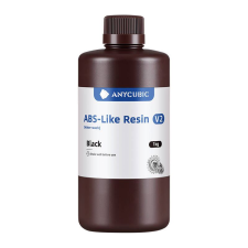 ANYCUBIC ABS-Like Resin V2 fekete 1kg (SAB2BK-101D) (SAB2BK-101D) nyomtató kellék