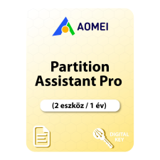 AOMEI Partition Assistant Pro (2 eszköz / 1 év) (Elektronikus licenc) egyéb program