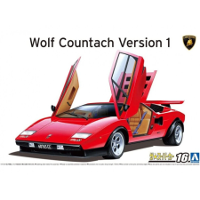  Aoshima Lamborghini Countach Wolf Version 1 1:24 (06336) makett