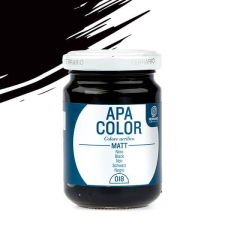 APA Color akrilfesték, 150 ml - 18, black akrilfesték