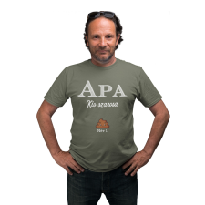  Apa kis szarosai (Személyre szabható) - Férfi Póló férfi póló