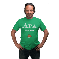  Apa kis szarosai (Személyre szabható) - Férfi Póló