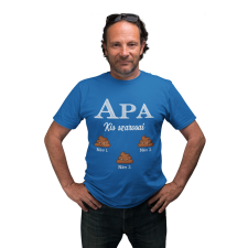  Apa kis szarosai (Személyre szabható) - Férfi Póló férfi póló