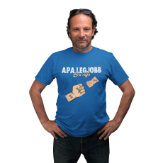  Apa legjobb barátai (Személyre szabható) - Férfi Póló