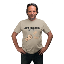  Apa legjobb barátja - Névre szóló - Férfi Póló gyerek póló