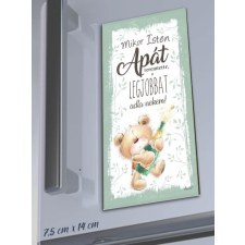 Apák napi ajándék - Hűtőmágnes édesapáknak hűtőmágnes