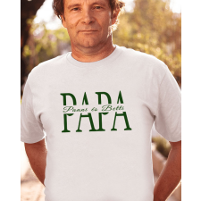  Apák napi ajándék - Unokák nevével póló női póló