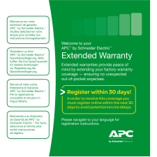 APC Service Pack 3 Year Extended Warranty (WBEXTWAR3YR-SP-03) szünetmentes áramforrás