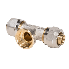  APE Alu T-idom 20x2mmx3/4&amp;#34;Bx20x2mm hűtés, fűtés szerelvény