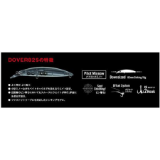  APIA DOVER 82S 82mm 10gr 13 Shirasu Ichiban wobbler csali