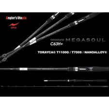 APIA GRANDAGE MEGASOUL 63H+ CAST 1,905m Max 150gr pergető horgászbot horgászbot