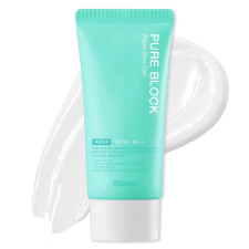 APIEU Pure Block Fényvédő Gél - Aqua 50ml (SPF50+ PA+++) naptej, napolaj