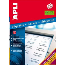 APLI 105x148 mm etikett, lézernyomtatókhoz 1000 darab (LCA2528) etikett