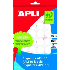 APLI 16 mm kör, kézzel írható etikett 540 darab (LCA1627) etikett