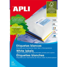 APLI 199.6x144.5 mm univerzális etikett, 200 darab (LCA2423) (LCA2423) információs címke