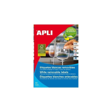 APLI 210x297 mm univerzális etikett, eltávolítható 100 darab (LCA03060) etikett