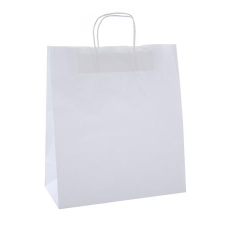 APLI 24x11x31cm Ajándéktasak (50db) - Fehér (101649) ajándéktasak