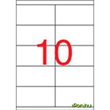 APLI 2 pályás etikett 105 x 57 mm 1000 etikett/csomag etikett
