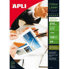 APLI A4 210 g &quot;Premium Laser&quot; lézer kétoldalas fényes fotópapír (100 lap) fotópapír